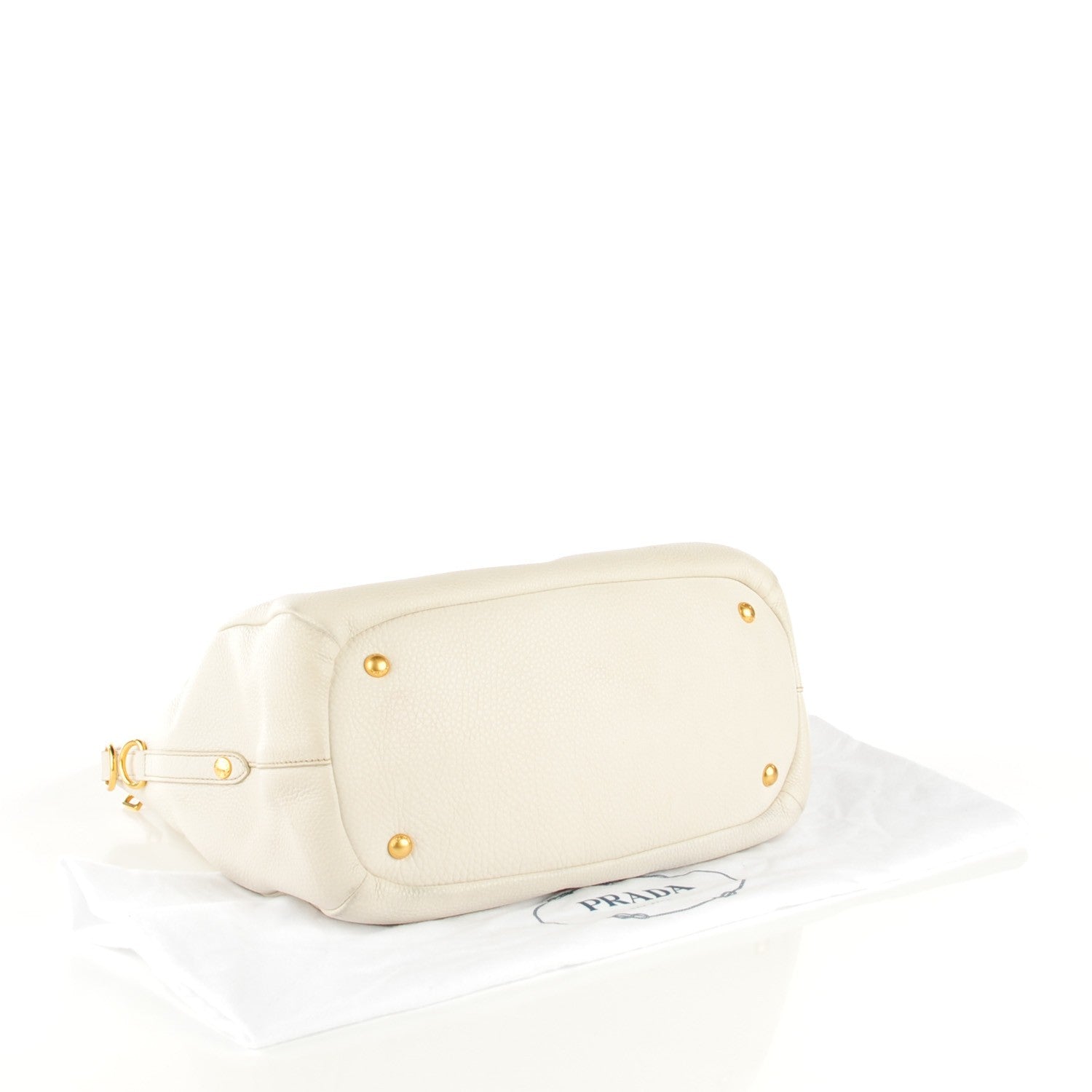 Prada Vitello Daino Tote Talco 4 of 8