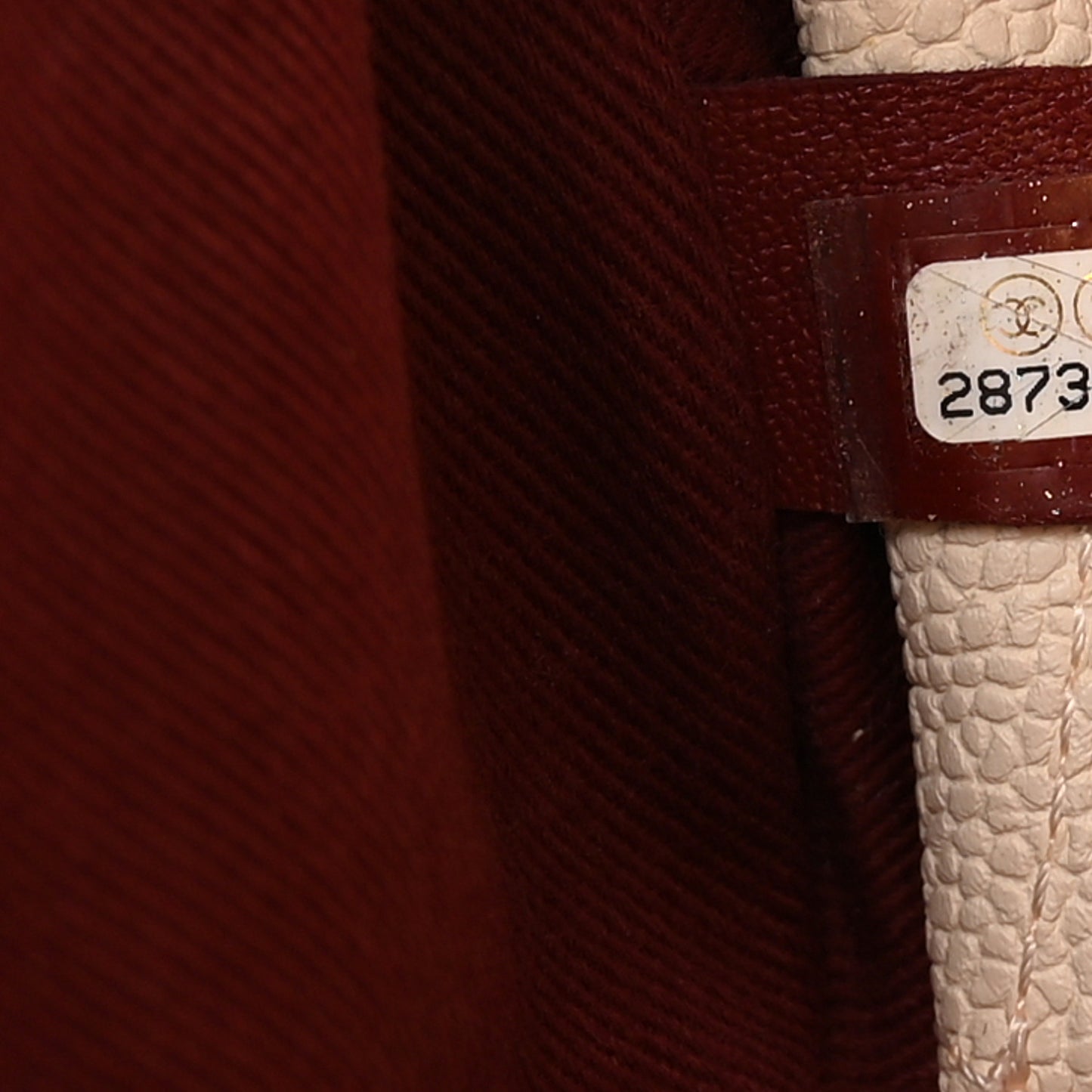 Caviar Quilted Flap Waist Bag White