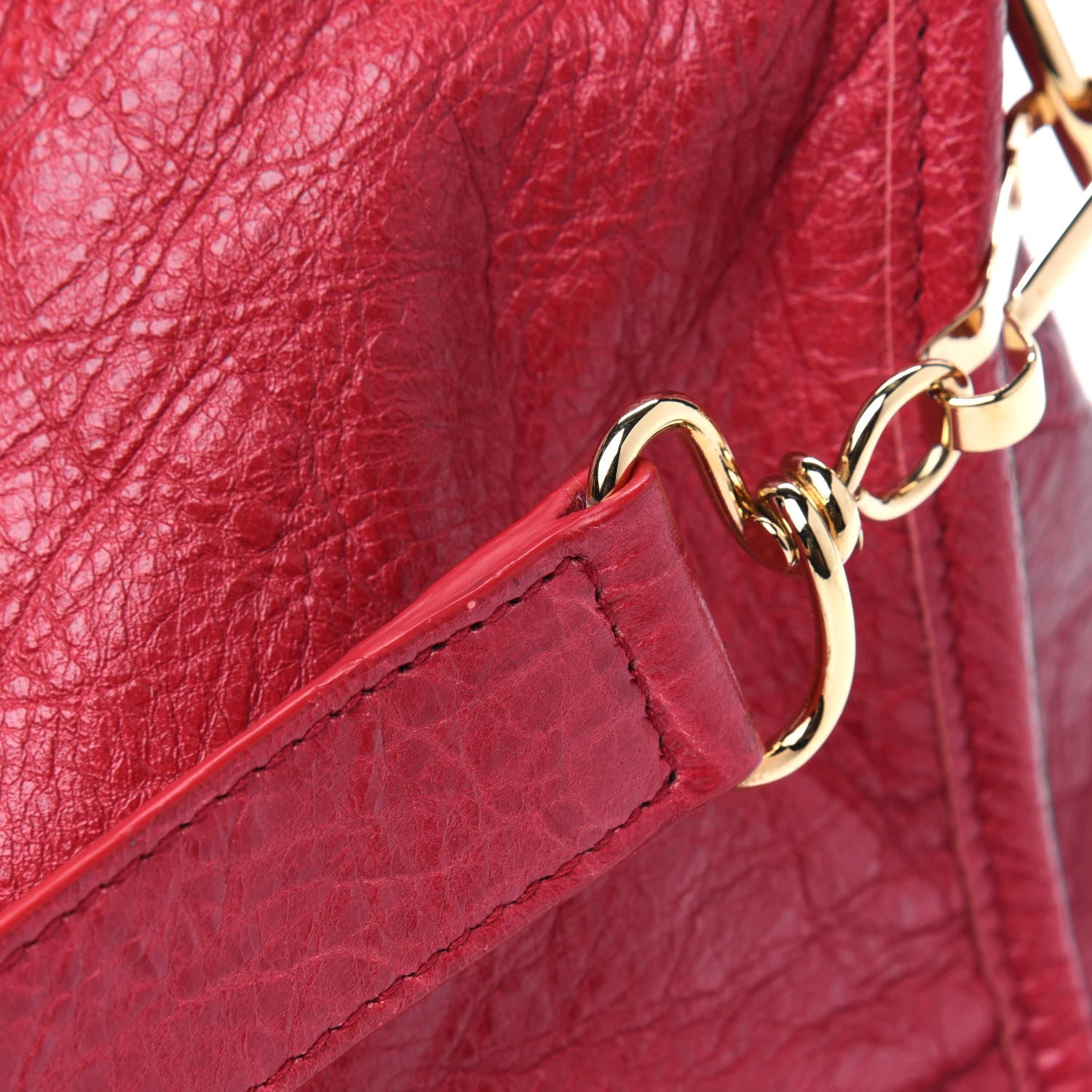 Balenciaga Agneau Classic Hardware City Rouge Sapphire 14 of 15