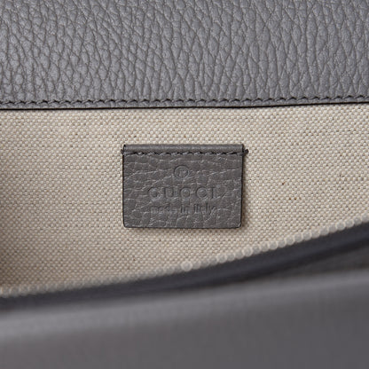 Gucci Pebbled Calfskin Small Dionysus Shoulder Bag Dusty Grey 6 of 10