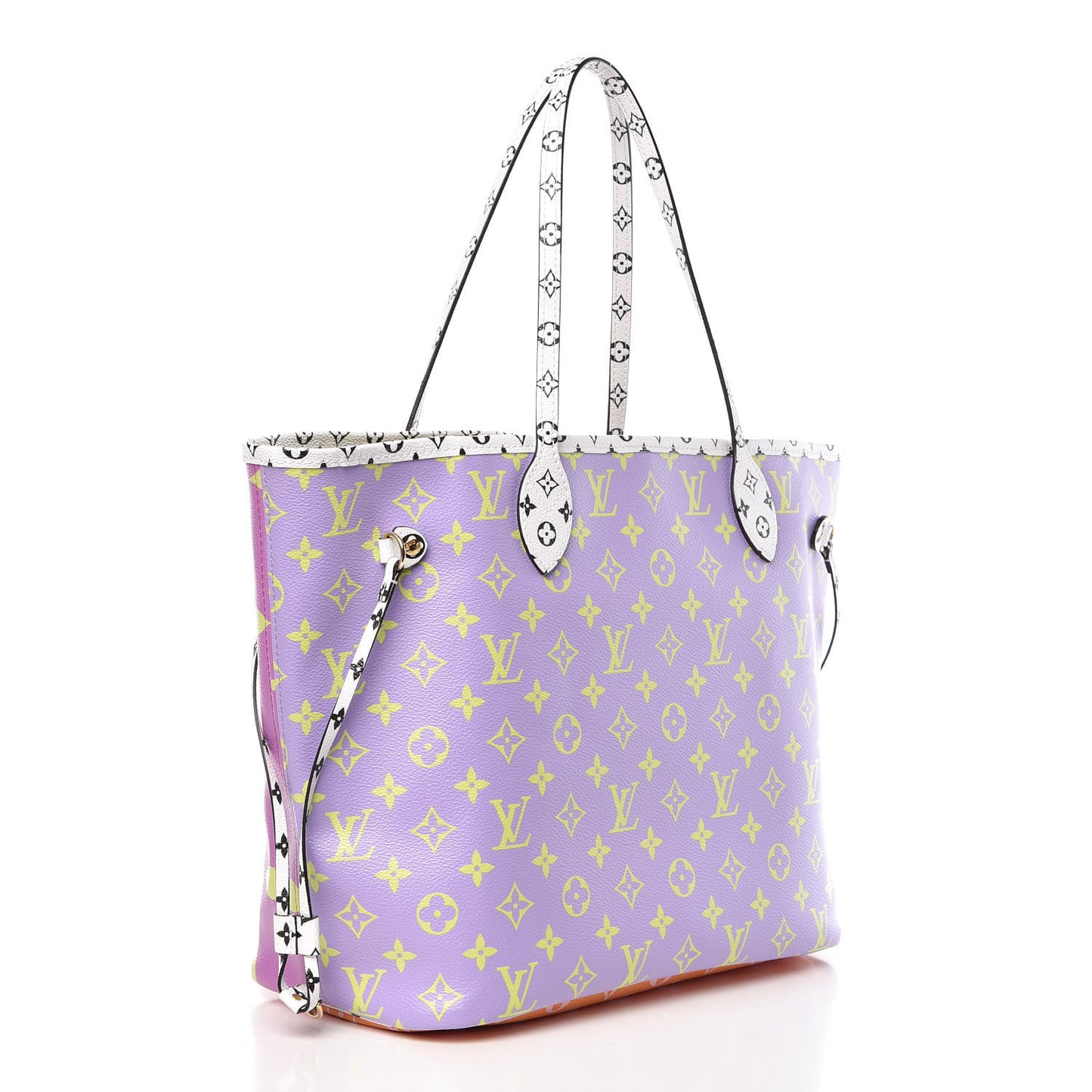 Monogram Giant Neverfull MM Pink Lilac