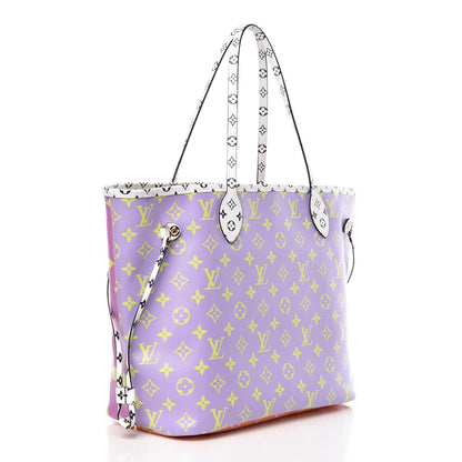 Louis Vuitton Monogram Giant Neverfull MM Pink Lilac 4 of 12