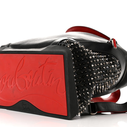 Christian Louboutin Calfskin Spiked Explorafunk Backpack Black 10 of 13