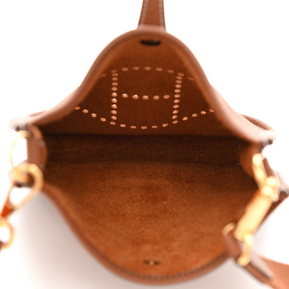 Hermes Taurillon Clemence Evelyne TPM Gold 5 of 11