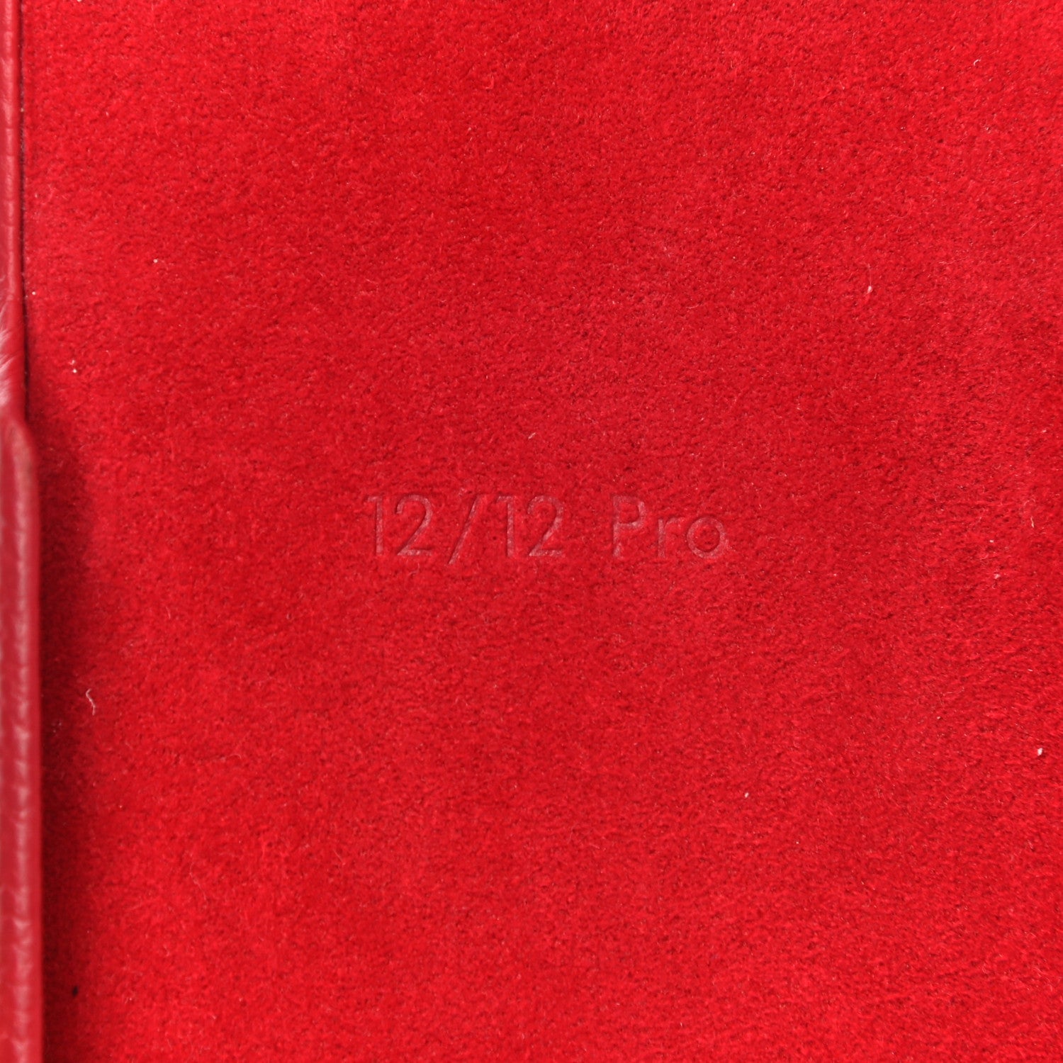 Louis Vuitton Monogram iPhone 12/12 Pro Bumper Scarlet 8 of 18