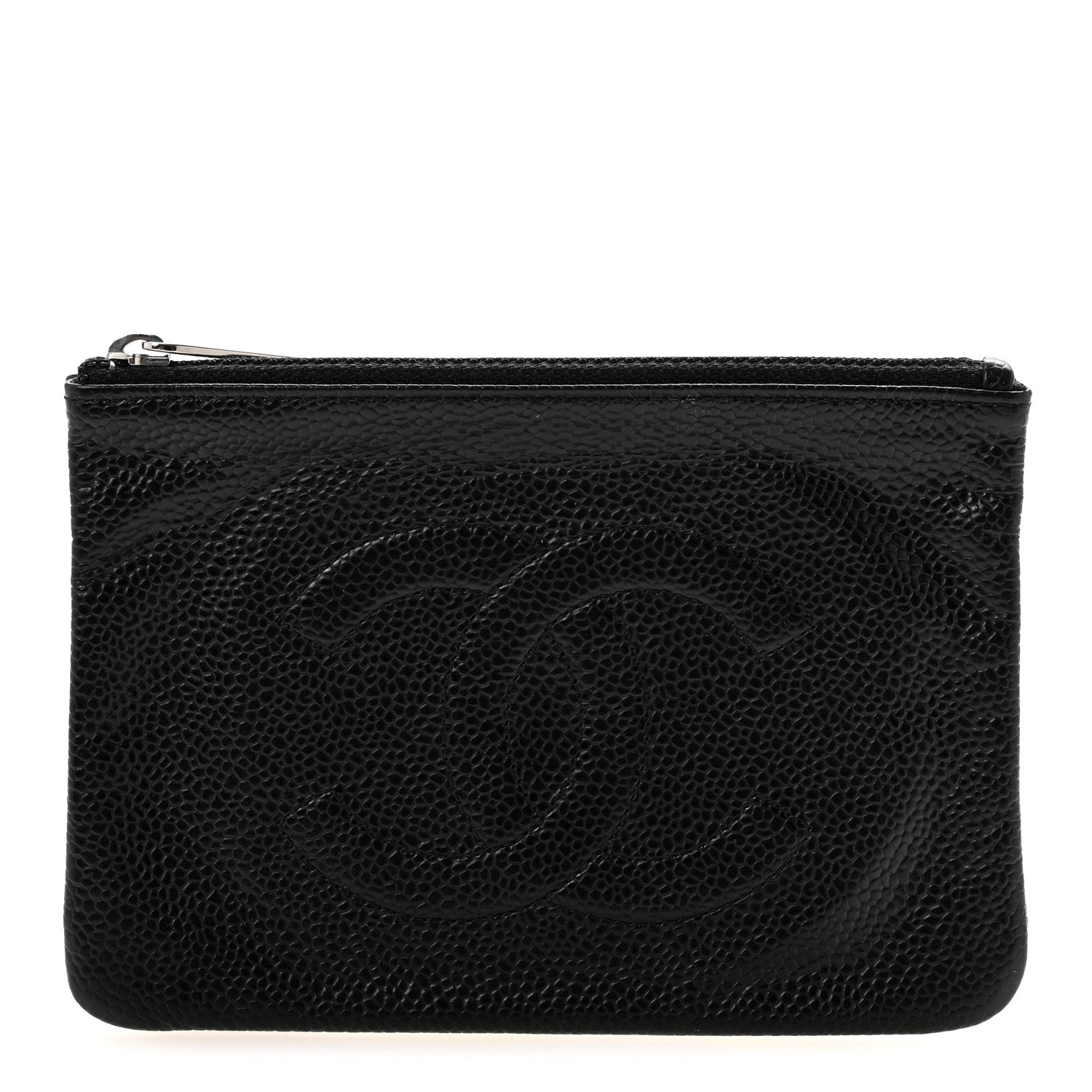 Chanel Caviar Timeless CC Small Cosmetic Case Black 1 of 8