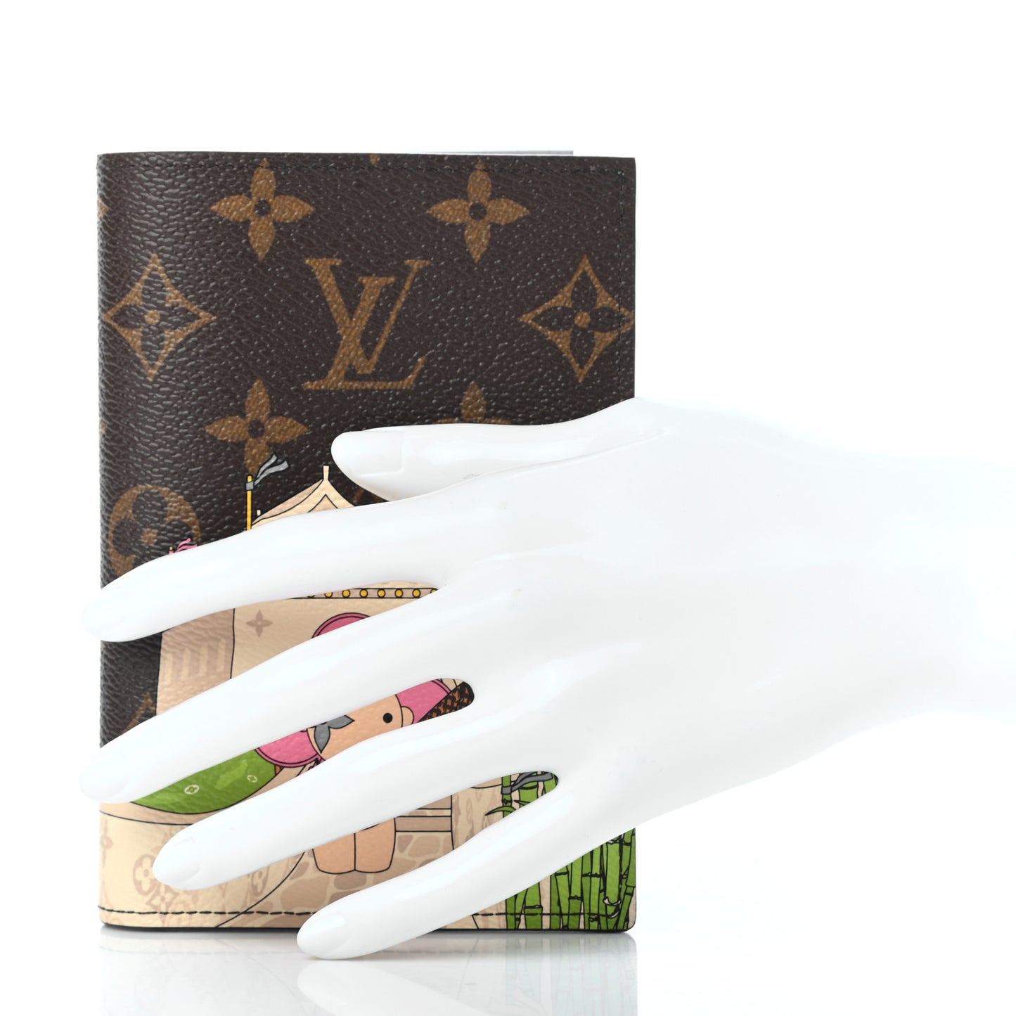 Monogram 2021 Christmas Animation China Passport Cover Myosotis Blue