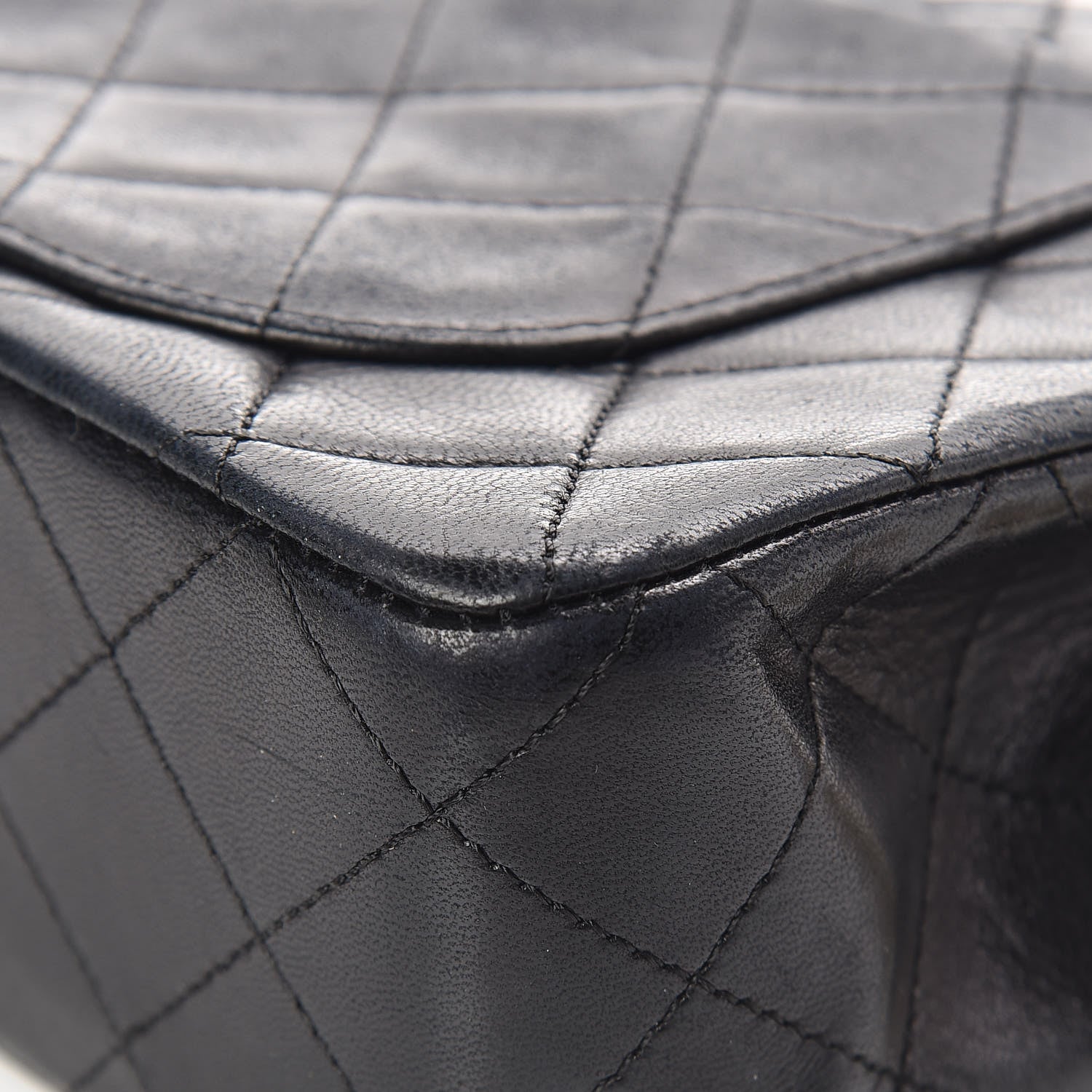 Chanel Lambskin Quilted Small Double Flap Black 15 of 15