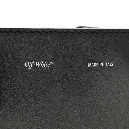 Off-White Calfskin Padded Diag Binder Flap Bag Black 6 of 11