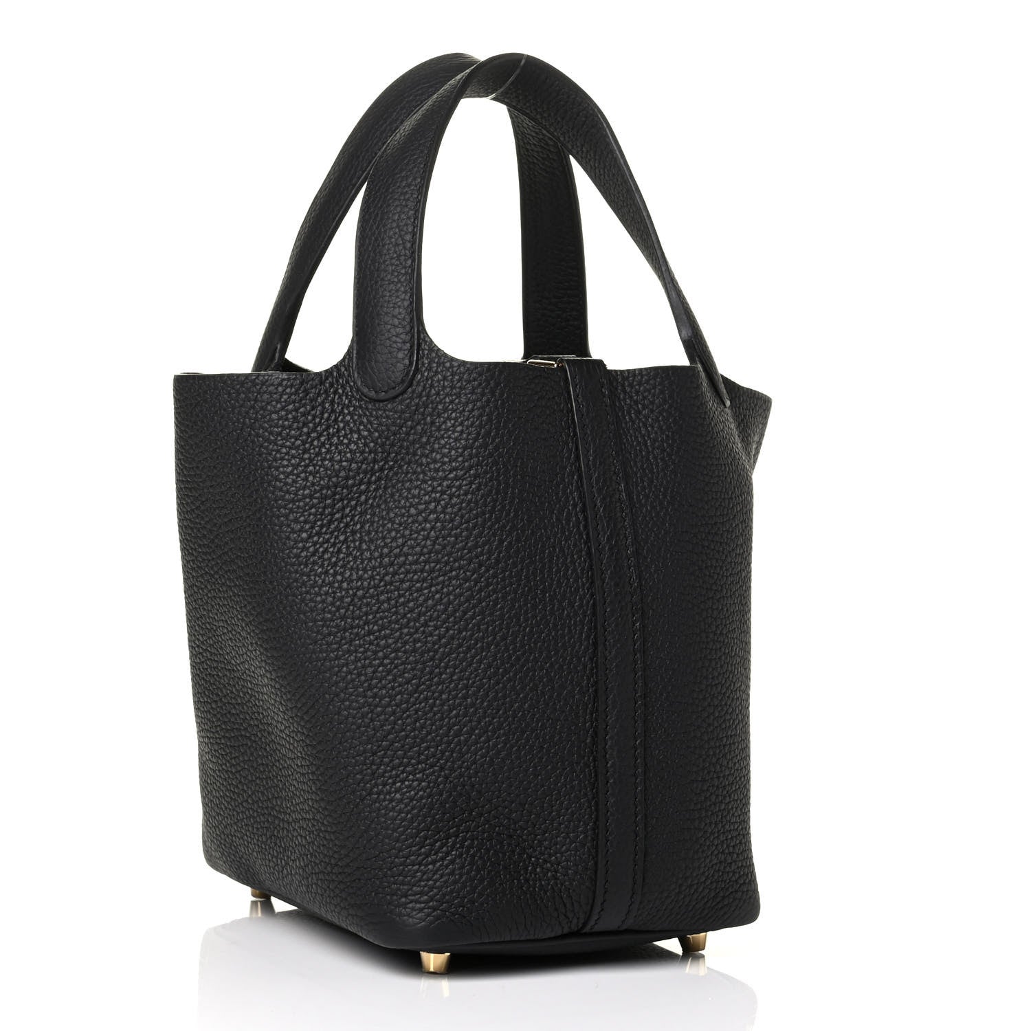 Hermes Taurillon Clemence Picotin Lock 18 PM Black 2 of 5