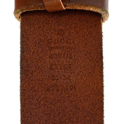 Gucci Faded Calfskin Double G 40mm Belt 85 34 Cuir 3 of 3