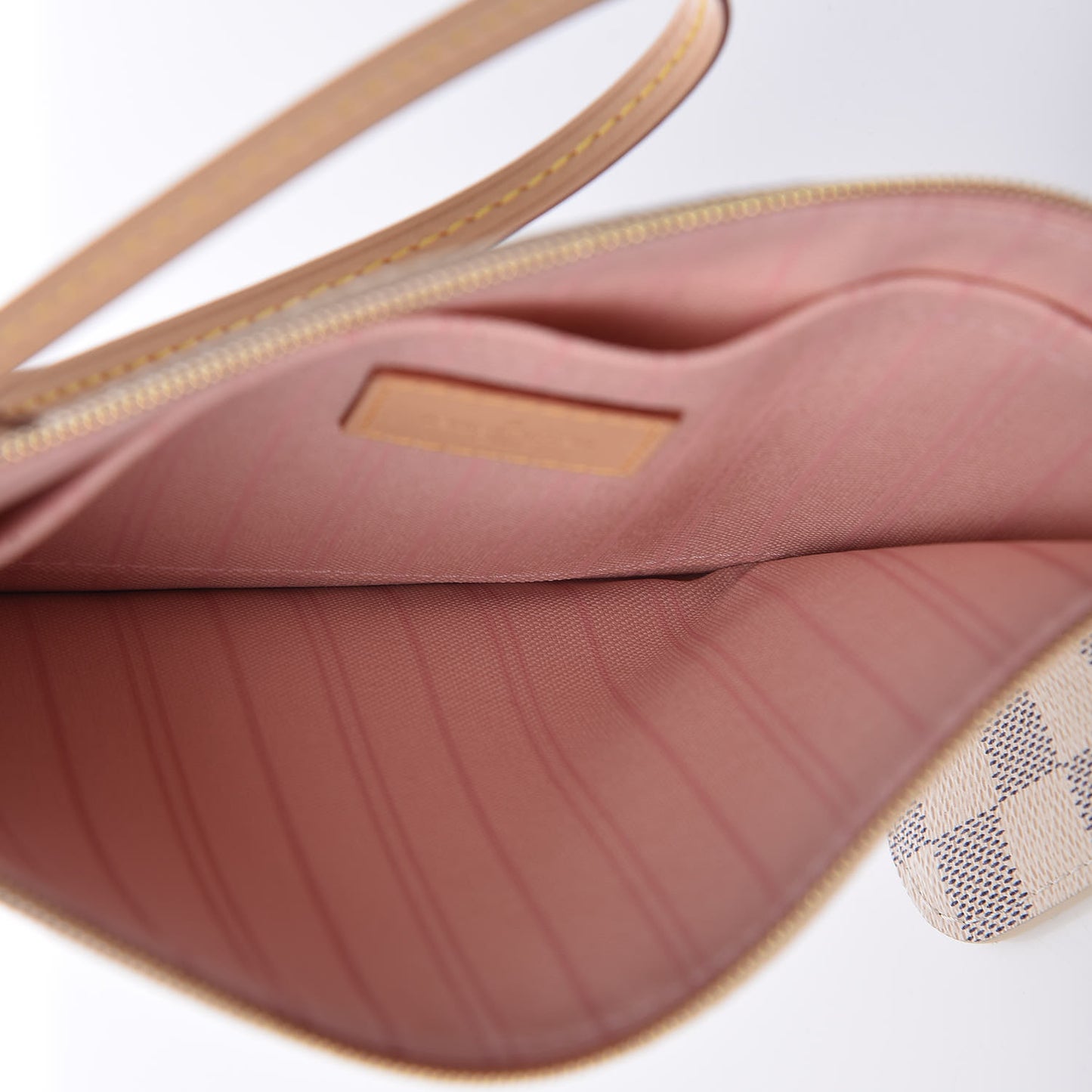 Damier Azur Neverfull MM GM Pochette Rose Ballerine