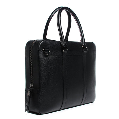 Burberry London Leather Briefcase Black 3 of 9