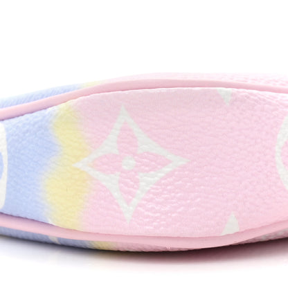 Louis Vuitton LOUIS VUITTON Monogram Escale Mini Pochette Accessories Pastel 9 of 10
