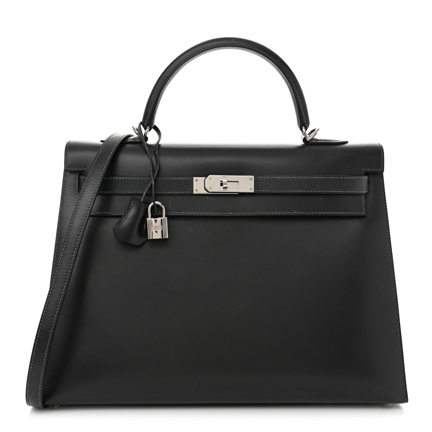 Hermes Box Kelly Sellier 35 Graphite 1 of 15