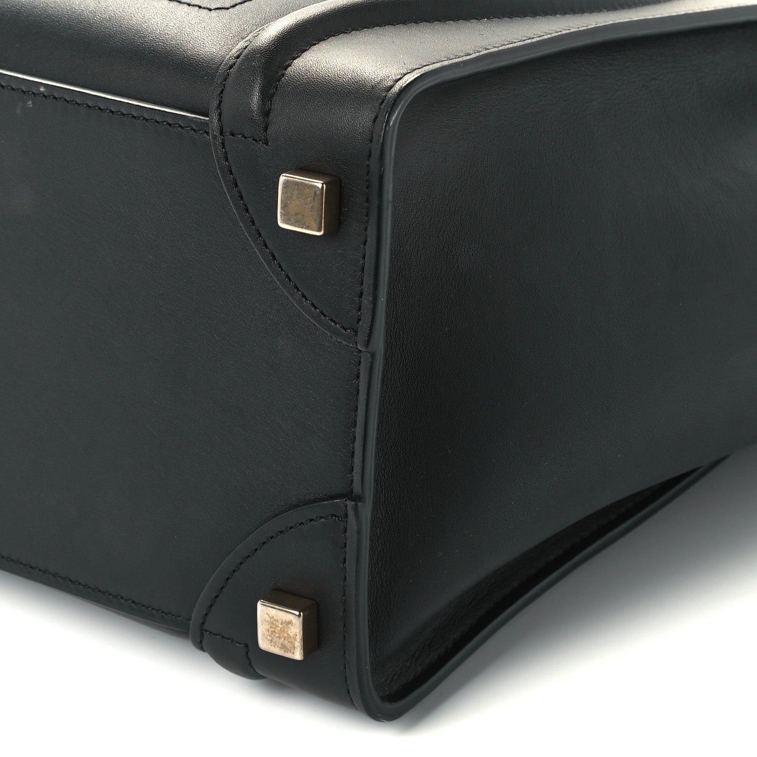 Celine Smooth Calfskin Micro Luggage Black 9 of 9