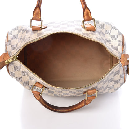 Louis Vuitton Damier Azur Speedy 30 5 of 31