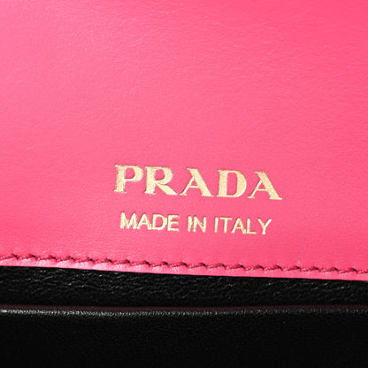 Prada City Calfskin Sidonie Small Chain Crossbody Bag Magenta 7 of 10