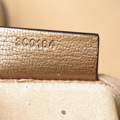 Givenchy Metallic Goatskin Large Antigona Tote Gold 8 of 13