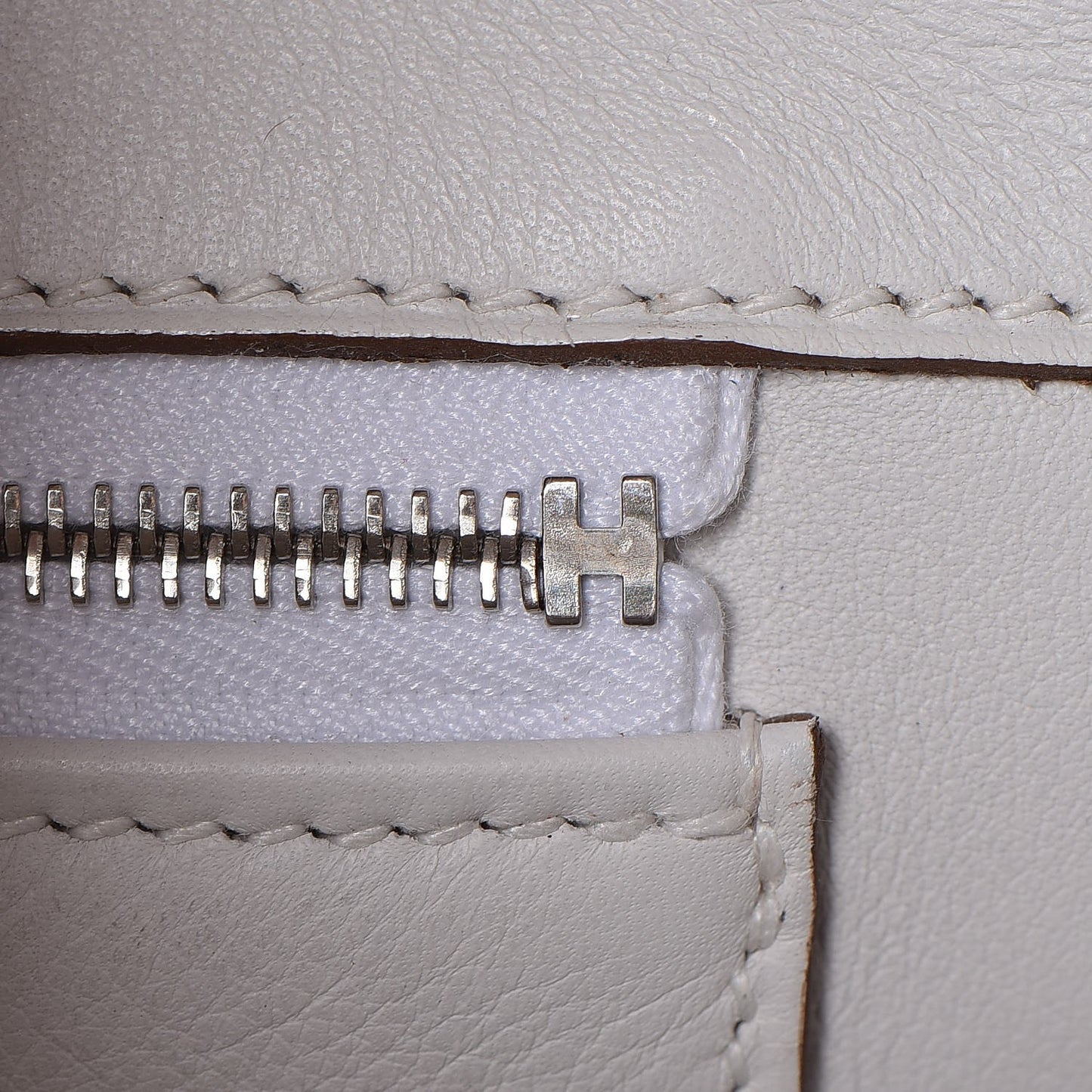 Swift Ghillies Birkin 35 White Gris Perle