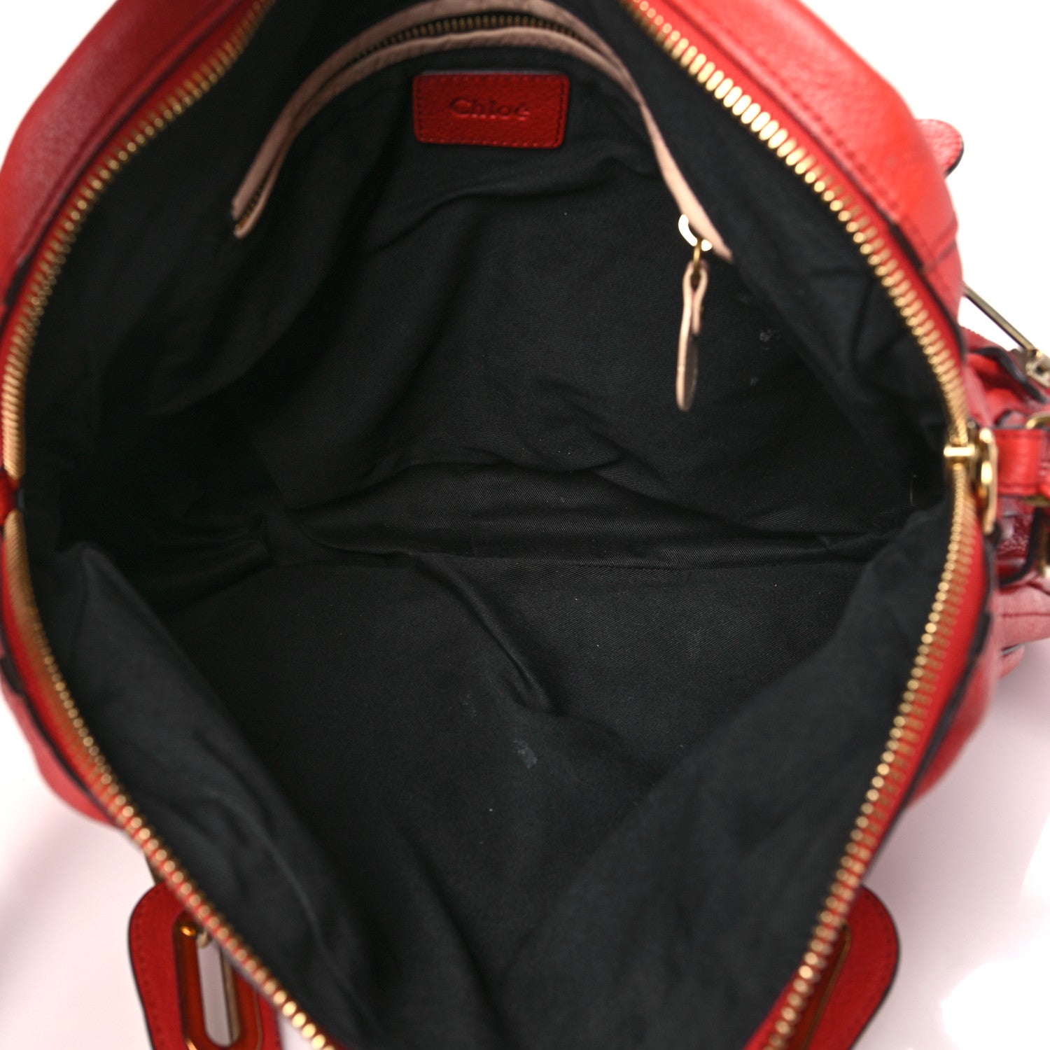 Chloe Calfskin Large Paraty Orange Mechanic 5 of 13