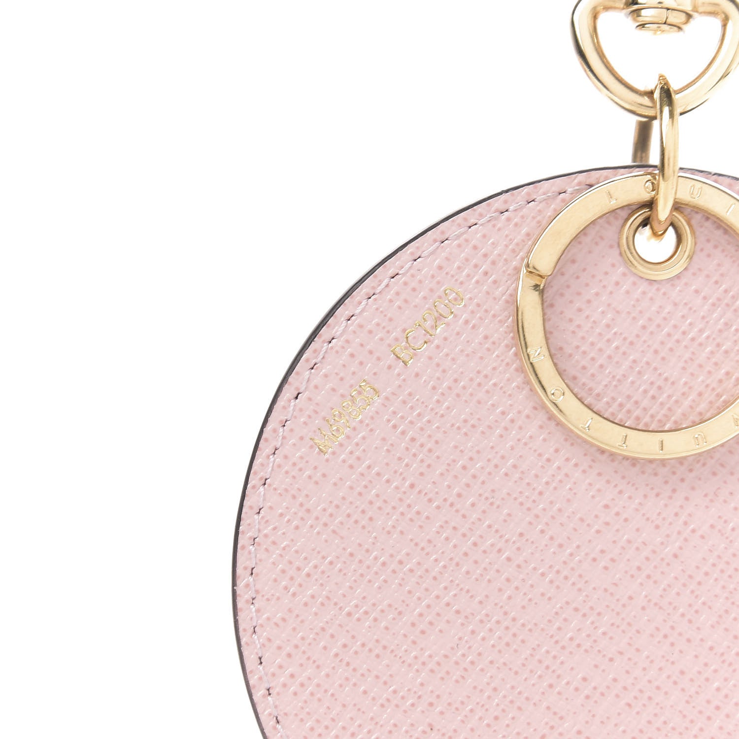 Louis Vuitton Monogram 2020 Christmas Animation Big Wheel Bag Charm Key Ring Rose Ballerine 8 of 8