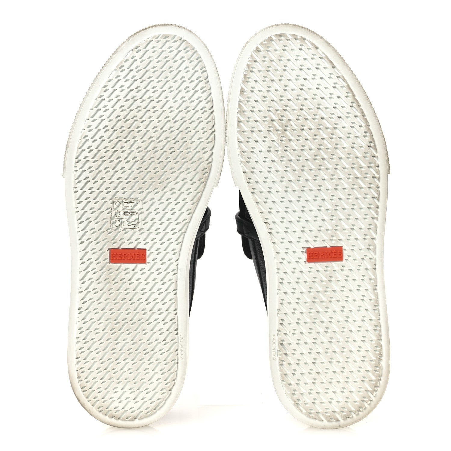 Hermes Calfskin Game Slip On Sneakers 39.5 Black 7 of 10