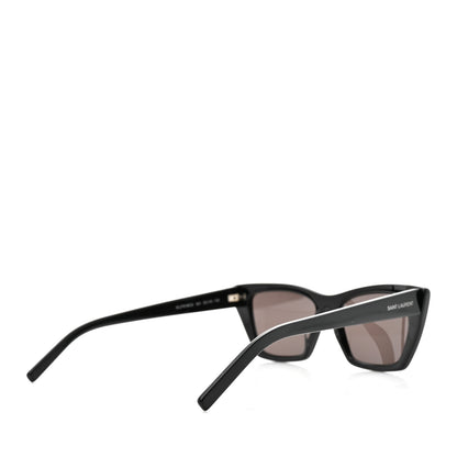 Saint Laurent Acetate Mica Cat Eye Sunglasses SL 276 Black 4 of 8