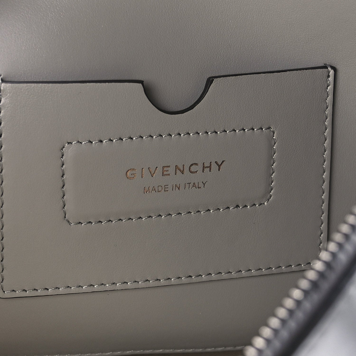 Givenchy Smooth Calfskin Small Soft Antigona Cloud Grey 6 of 10