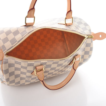 Louis Vuitton Damier Azur Speedy 30 5 of 8