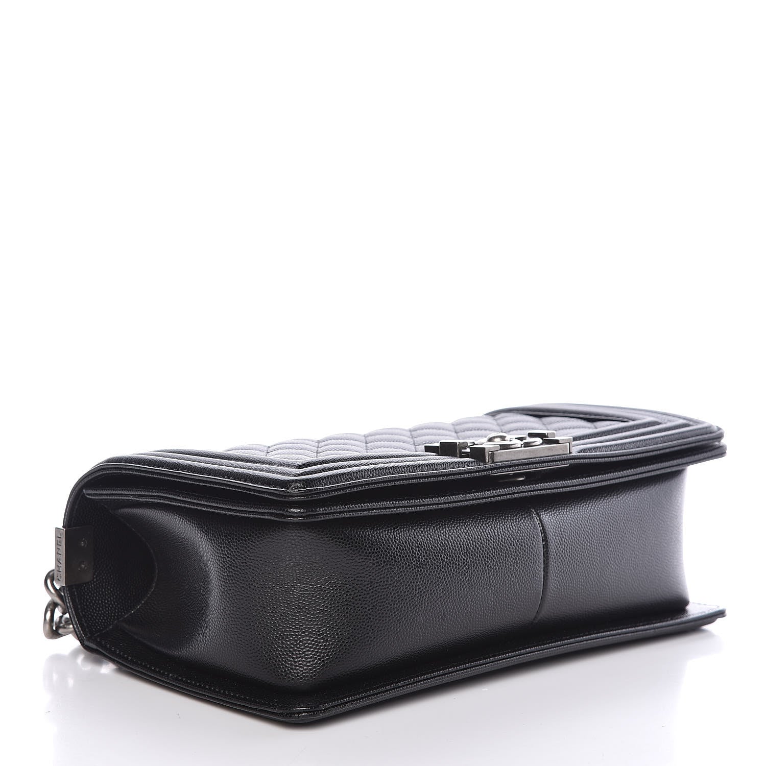 Chanel Caviar Quilted Medium Boy Flap Black 4 of 12