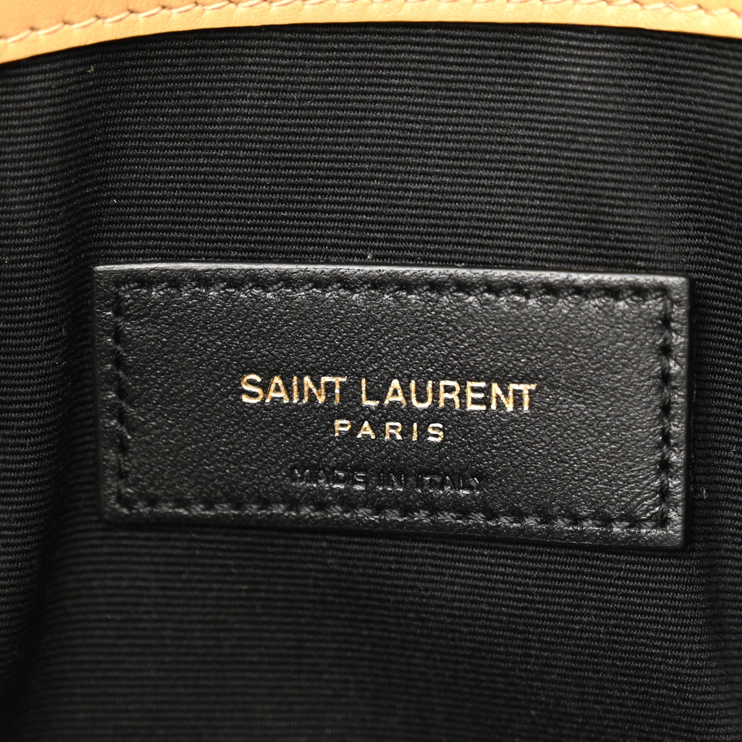 Saint Laurent Micro Raffia Uptown Pouch Natural Hay Blush 6 of 10