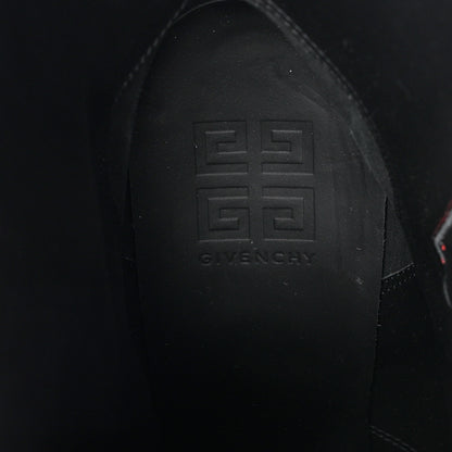 Givenchy Calfskin Shark Lock Ankle Boots 41 Red 7 of 9