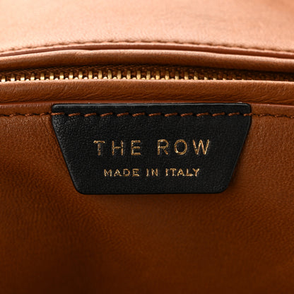 The Row Polished Saddle Calfskin Large Devon Bag Black 6 of 9