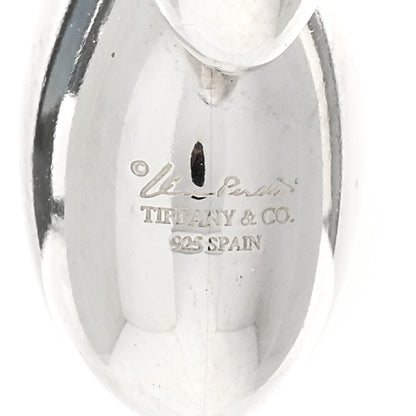 Tiffany Sterling Silver Elsa Peretti Double Teardrop Pendant Necklace 4 of 5