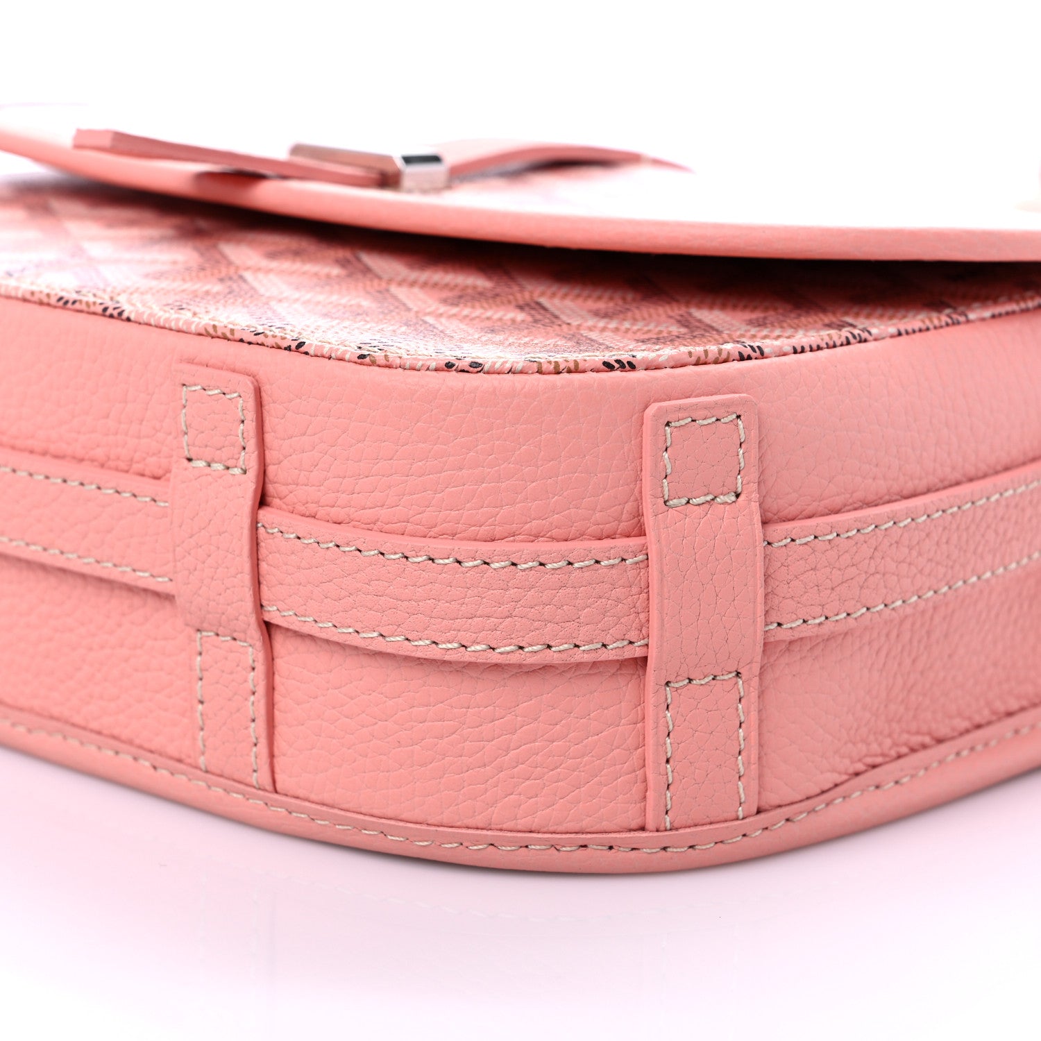 Goyard Goyardine Belvedere II PM Messenger Bag Pink 7 of 7