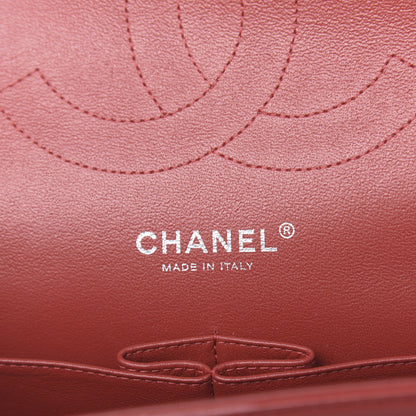Chanel Lambskin Quilted Jumbo Double Flap Red 6 of 12