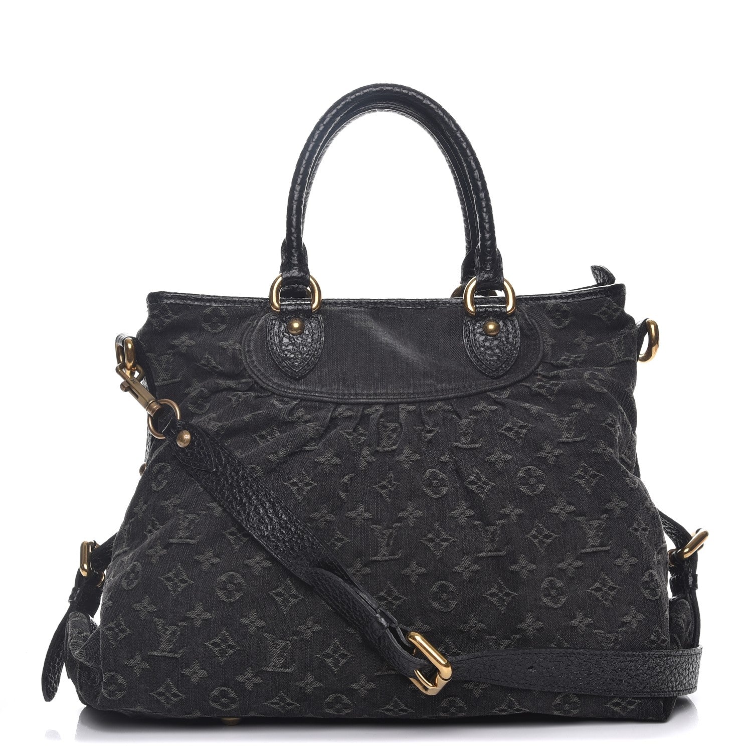 Louis Vuitton Denim Neo Cabby GM Black 1 of 8