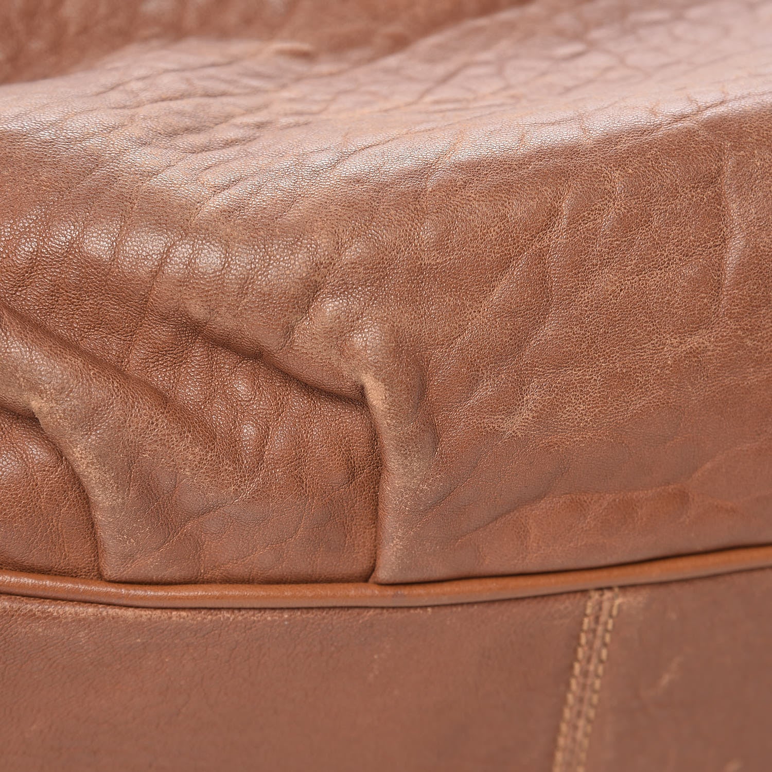 Fendi Crinkled Lambskin Mia Shoulder Flap Camel 20 of 20