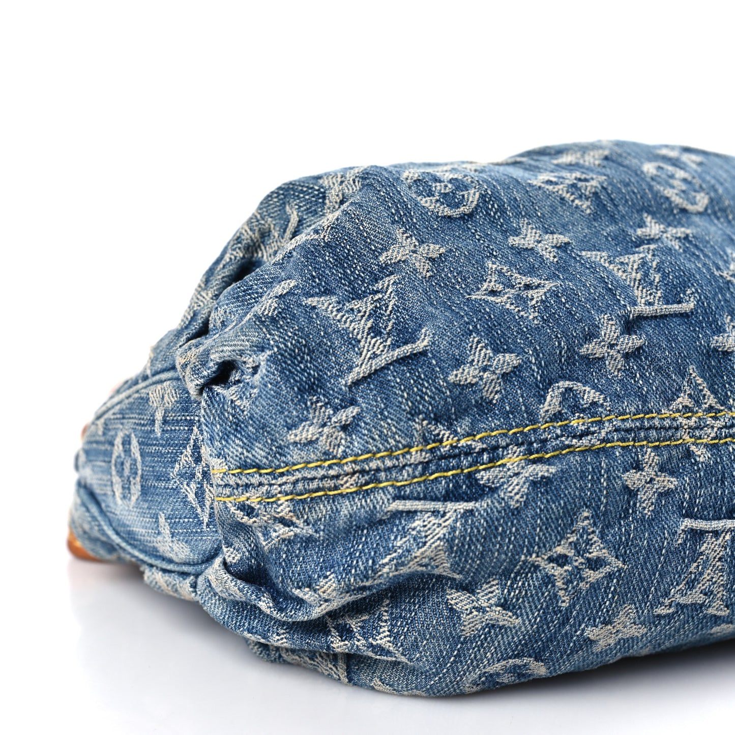 Monogram Denim Pleaty Blue