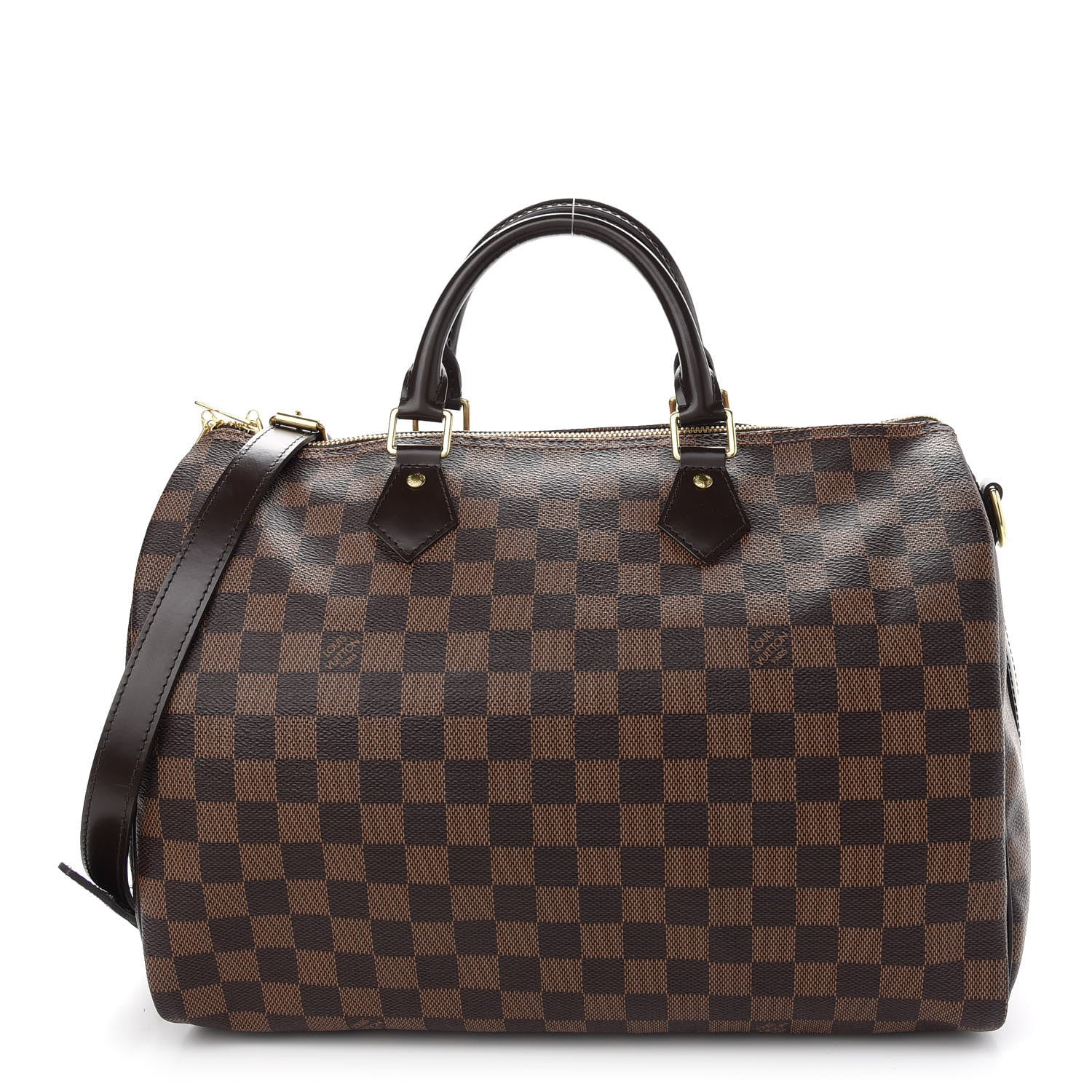 Louis Vuitton Damier Ebene Speedy Bandouliere 35 1 of 9