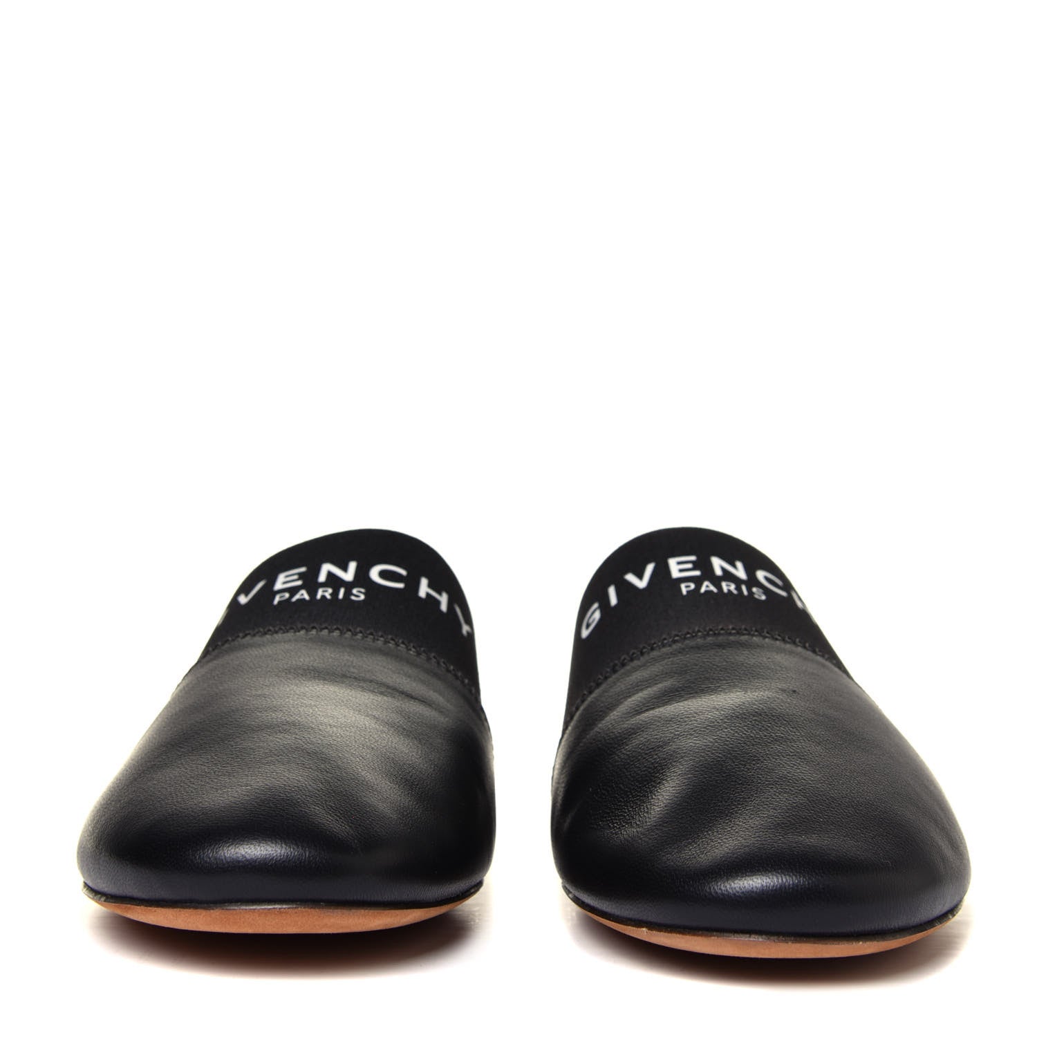 Givenchy Lambskin Bedford Logo Mule Slides 38 Black 7 of 12