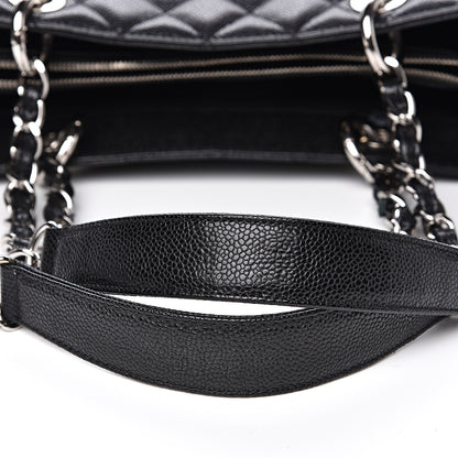 Chanel Caviar Quilted Grand Shopping Tote GST Black 10 of 14