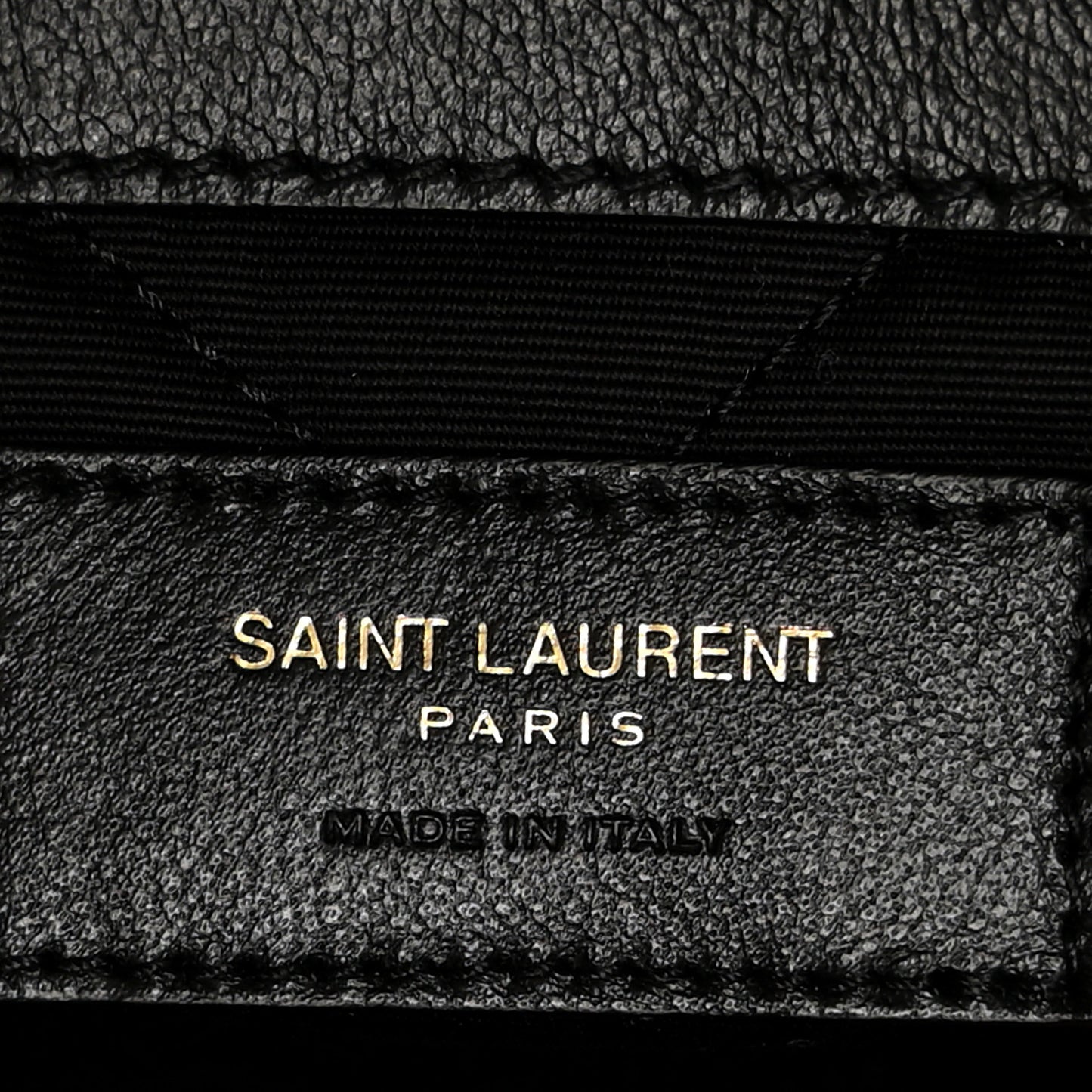 Calfskin Quilted ES Giant Travel Bag Black