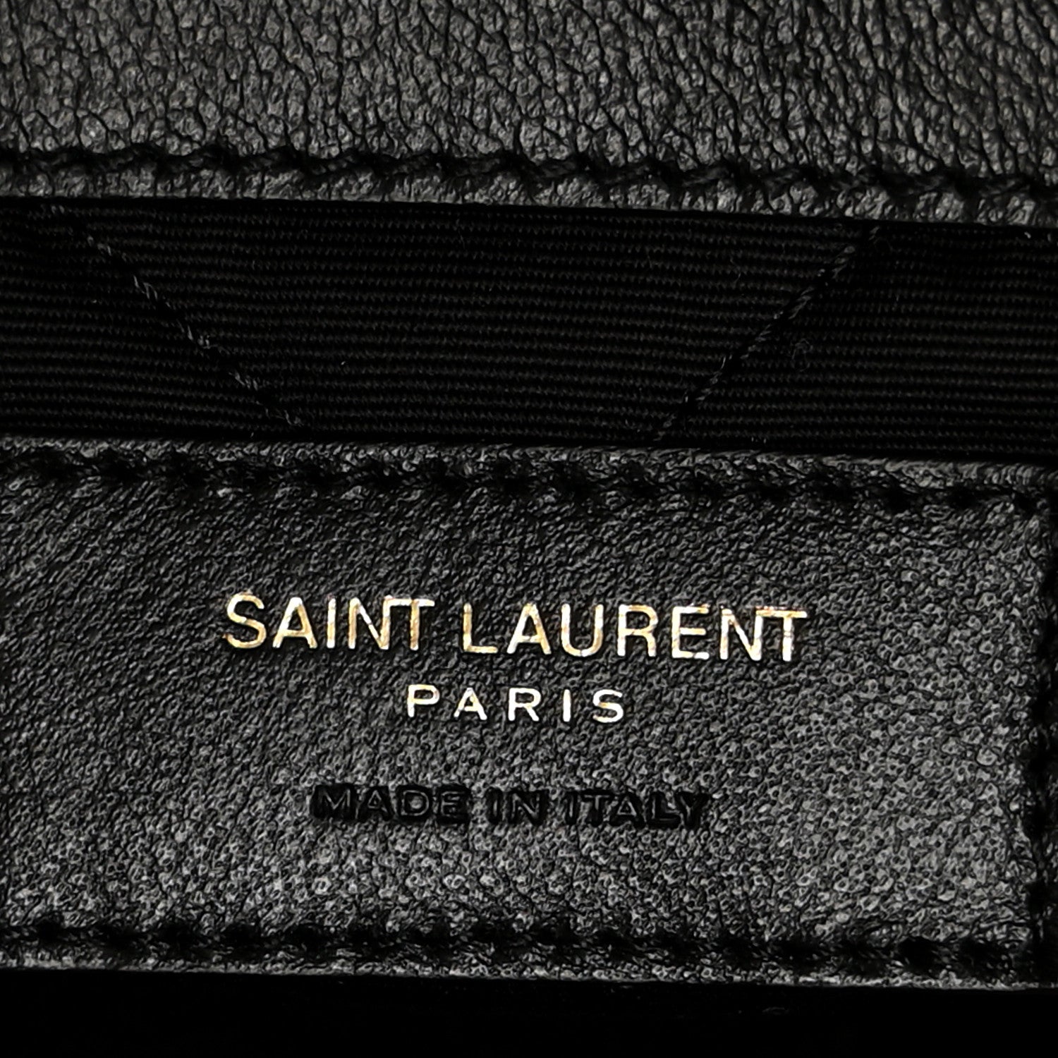 Saint Laurent Calfskin Quilted ES Giant Travel Bag Black 5 of 11