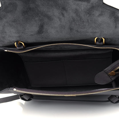 Celine Grained Calfskin Mini Belt Bag Grey 4 of 4
