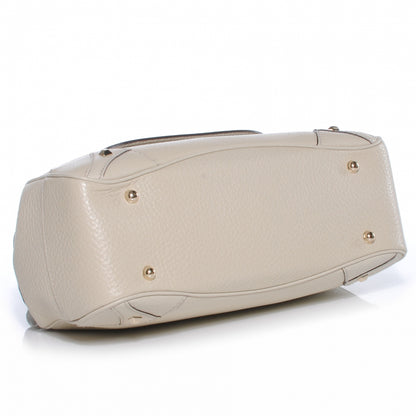 Gucci Leather Bamboo Top Handle Bag Ivory 4 of 7