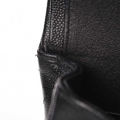 Chanel Iridescent Caviar Quilted Medium Double Flap Black 12 of 13