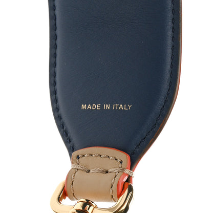 Fendi Vitello Century Plexiglass Bi-Color Studded Strap You Amido Blue Scuro 3 of 4
