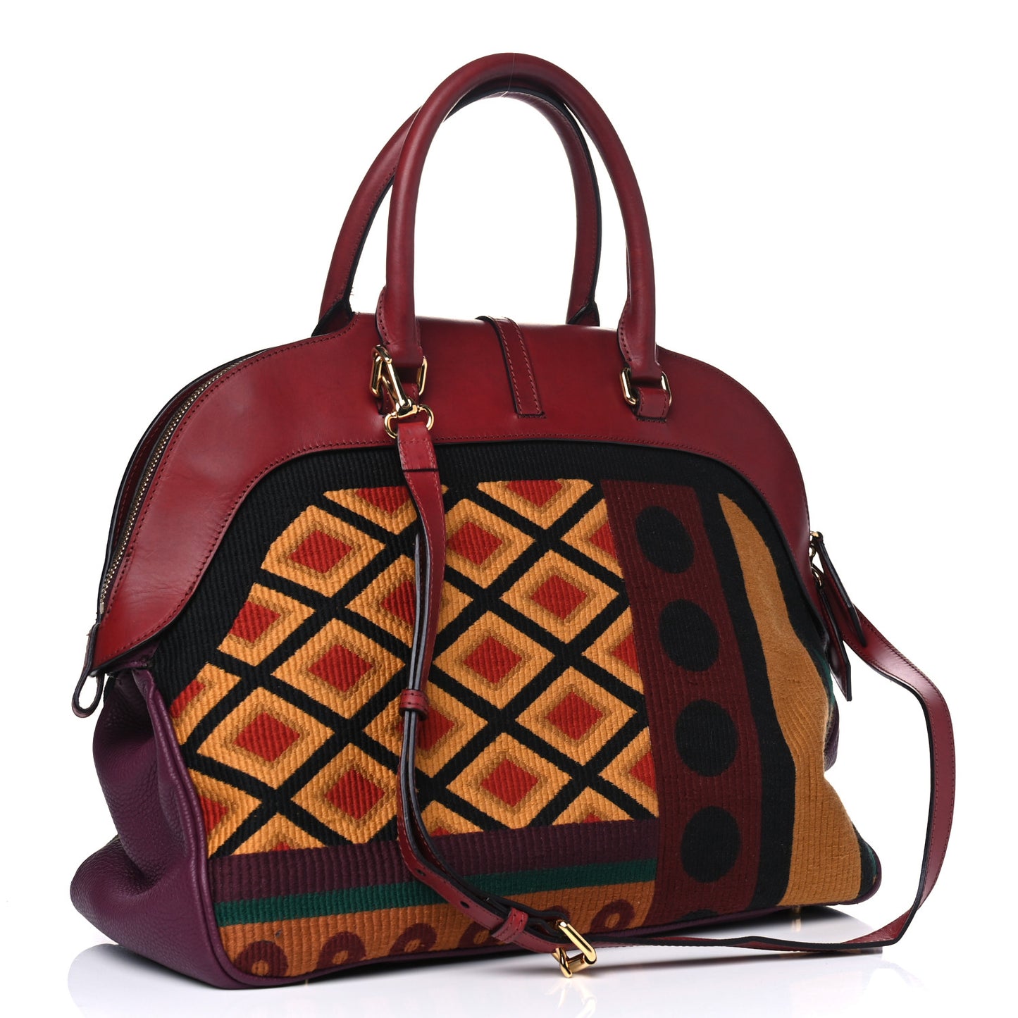 Prorsum Geometric Tapestry Large Milverton Bag Multicolor